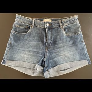H&M High Waist Shorts Size 8